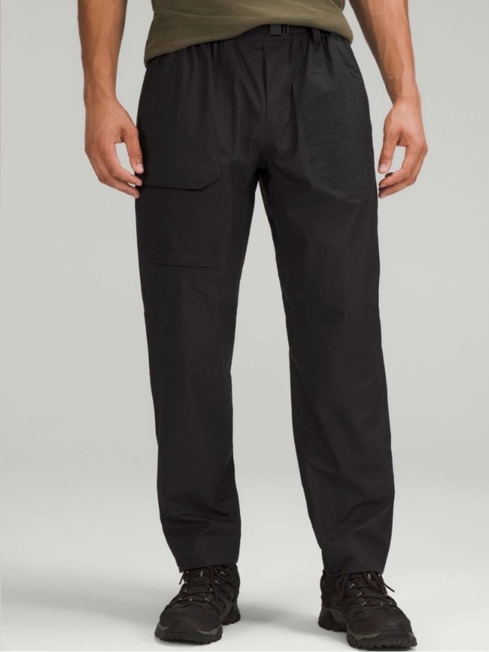 Lululemon Waterproof Rain Shell Hiking Pant 30" Black Size L